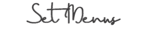 set menus