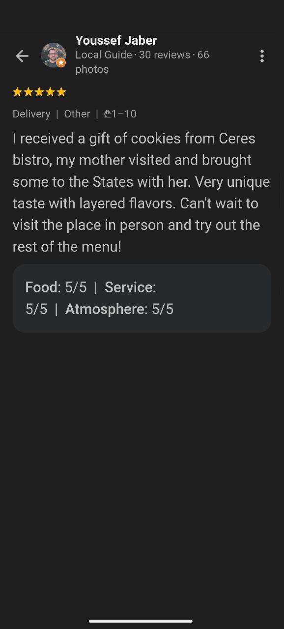 ceres bistro reviews (21) google
