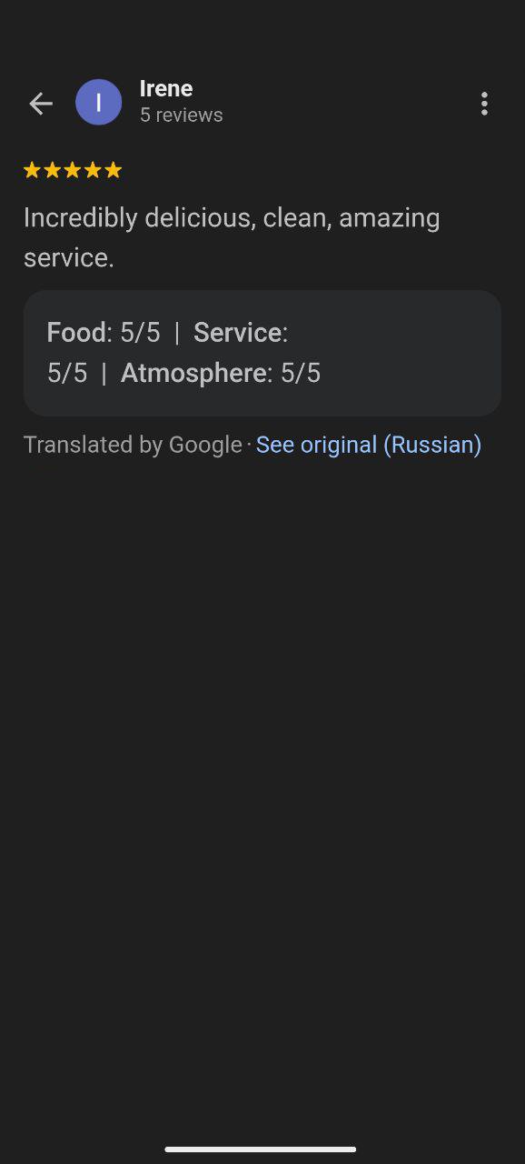 ceres bistro reviews (7 a) google