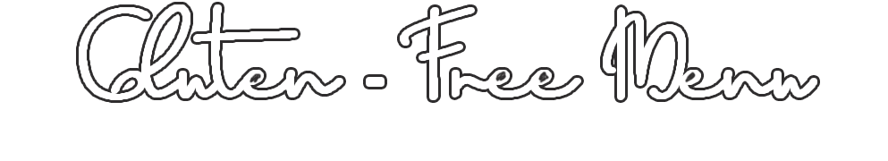 gluten free menu title (a)