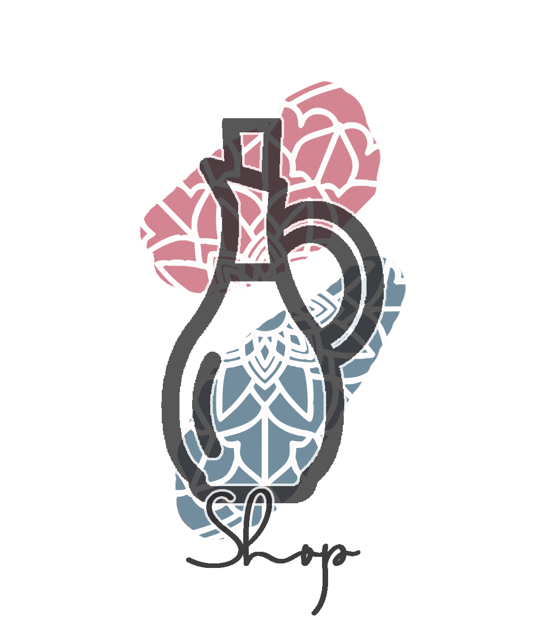 shop icon with text (a)